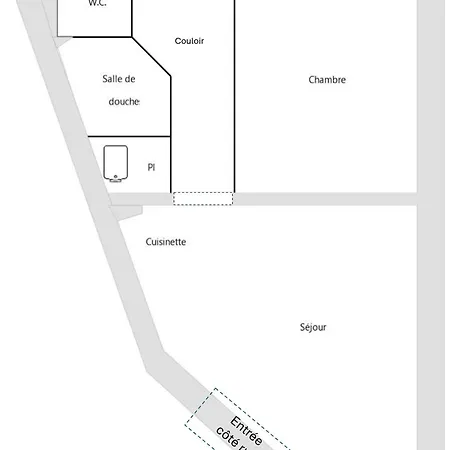 La Baule, Plein Centre/terrasse Apartment