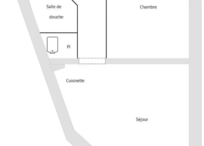 La Baule, Plein Centre/terrasse Apartment